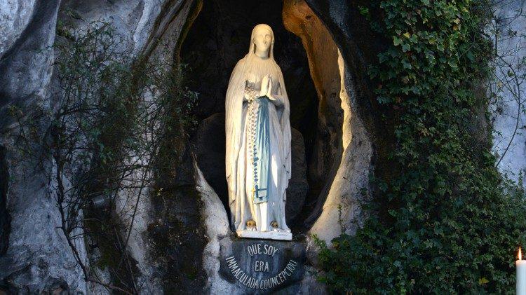 Onze-Lieve-Vrouw van Lourdes © Vatican Media Onze-Lieve-Vrouw van Lourdes © Vatican Media