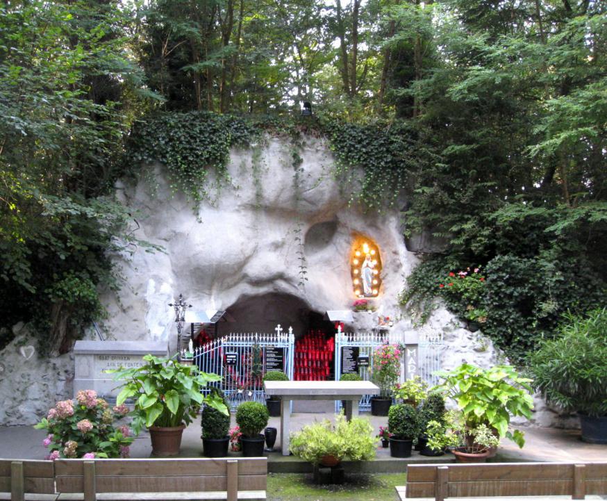 Lourdesgrot in Houthulst © ArcheoNet Vlaanderen
