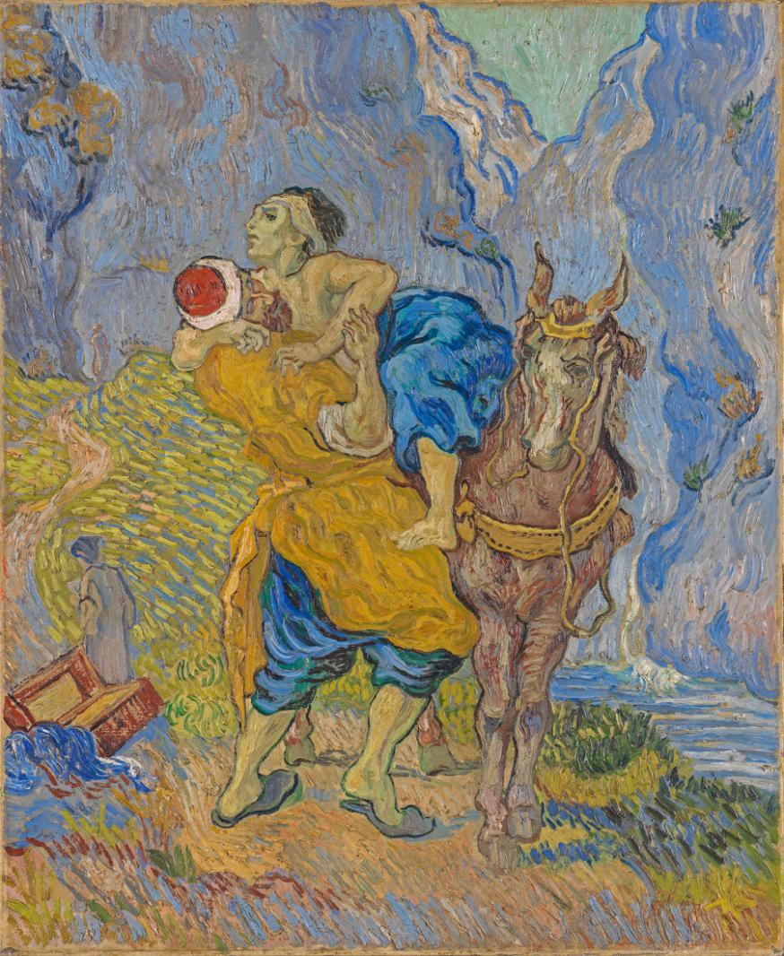 De barmhartige Samaritaan, Vincent Van Gogh (1853-1890)  