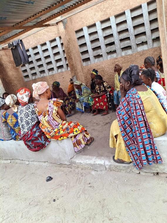 Kinshasa: vrouwenvergadering 