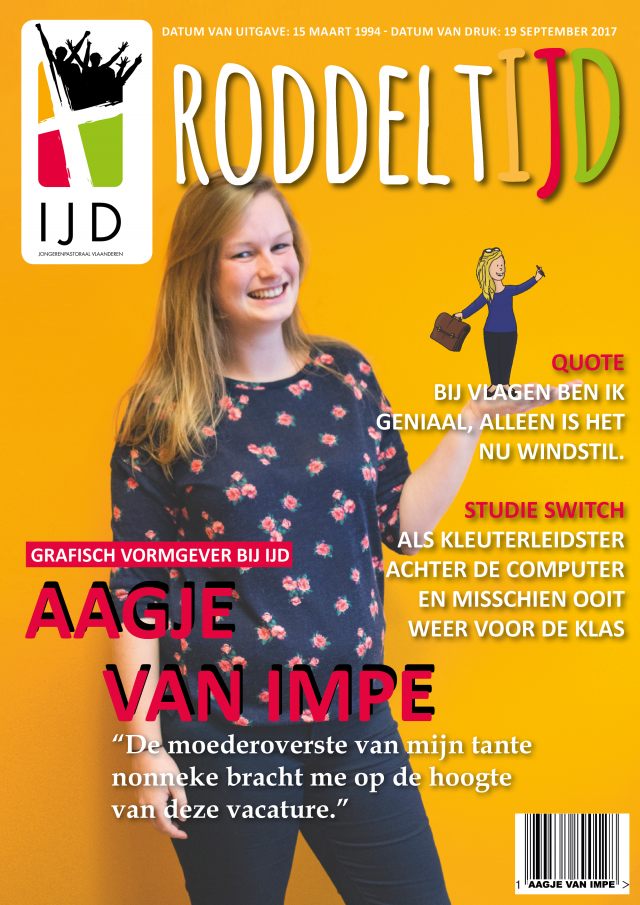 Aagje op de cover © Aagje Van Impe