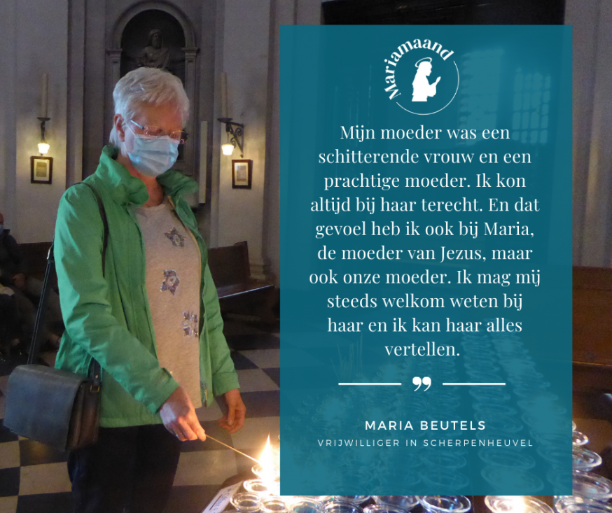 Maria Beutels uit Scherpenheuvel over haar bijzondere band met Maria. Maria Beutels uit Scherpenheuvel over haar bijzondere band met Maria.