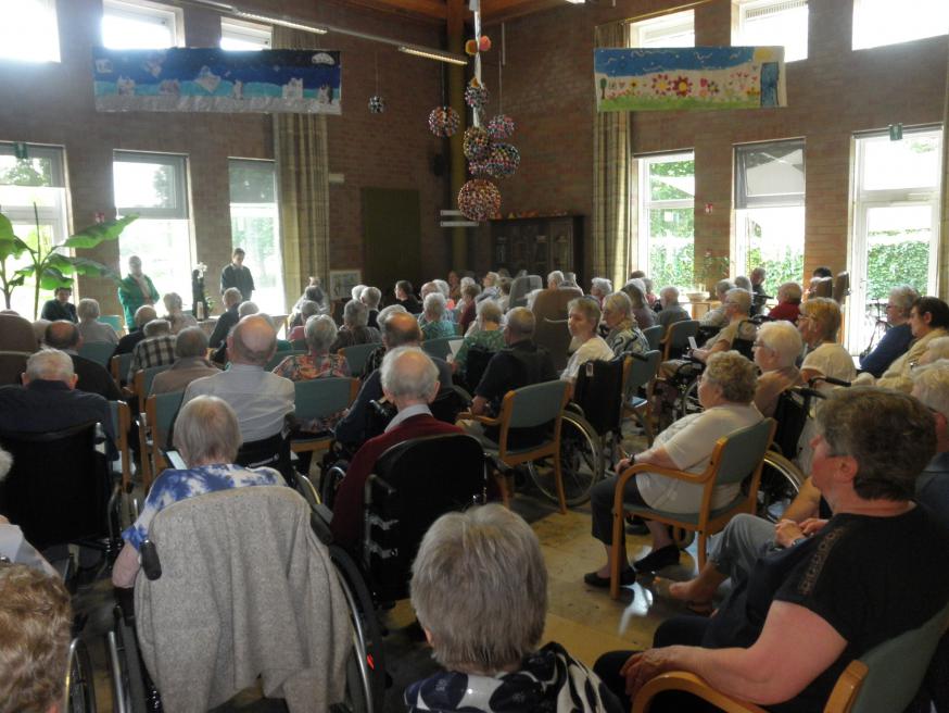 Maria-gebedsmoment in WZC De Kroon 