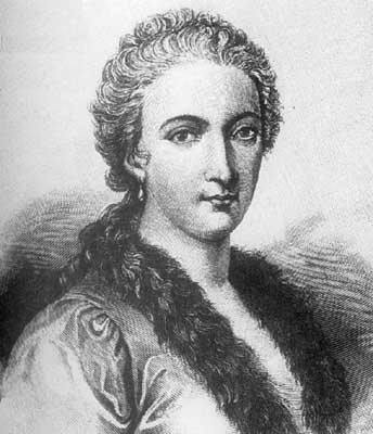 De Italiaanse wiskundige Maria Agnesi. © Wikipedia