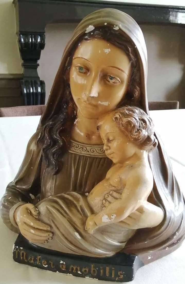 Waar verschijnt dit Mariabeeld? © Tim Van Nieuwenhove