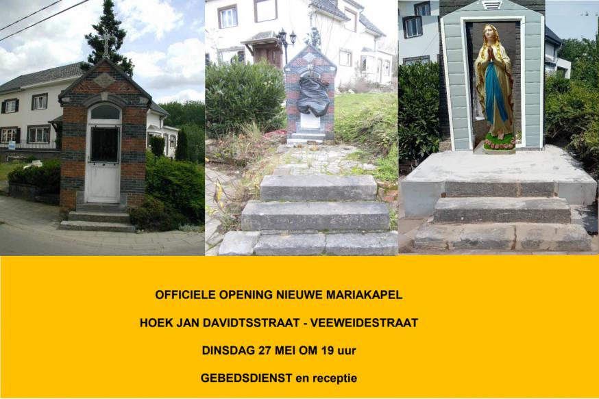 Opening nieuwe Mariakapel 