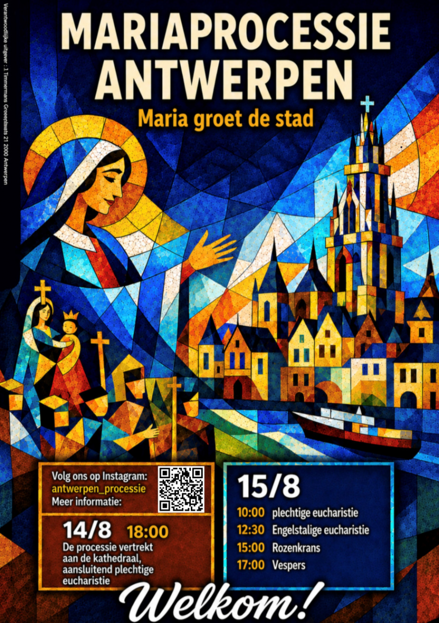 Mariaprocessie Antwerpen © Kapel van O.LV. Lof kathedraal