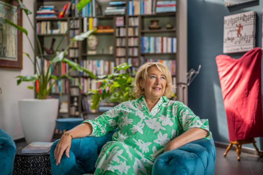 Marleen Reynders: 'Het Exodusverhaal werd nog betekenisvoller voor mij.' © Rudi Van Beek