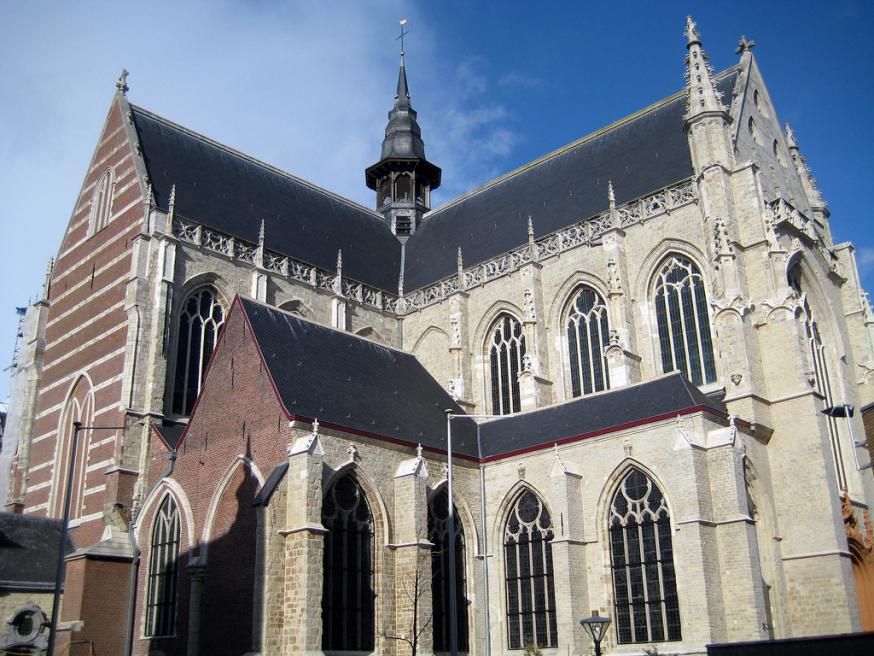 De Sint-Martinuskerk in Aalst © Onroerend Erfgoed