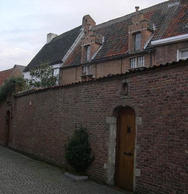 Acht zaligheden in Begijnhof van Mechelen © Ann Slaghmeulen/Onroerend Erfgoed