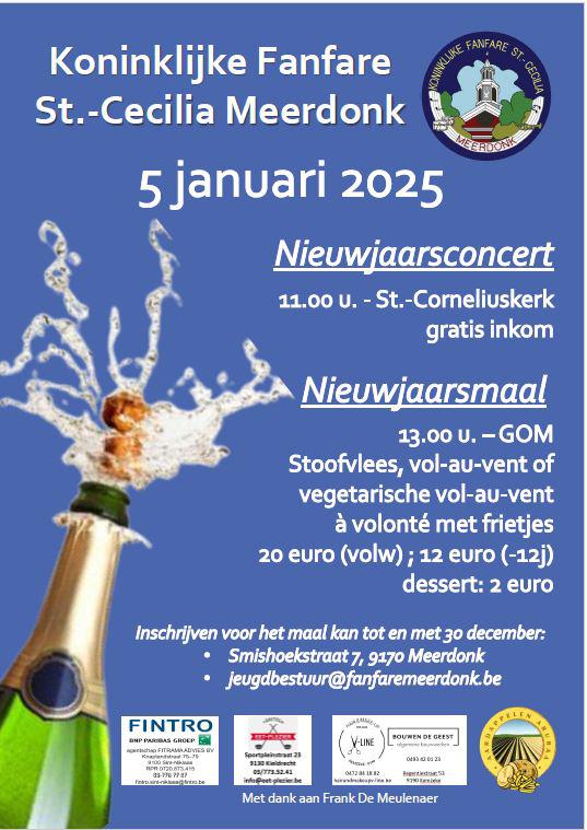 Nieuwjaarsconcert Meerdonk 2024 