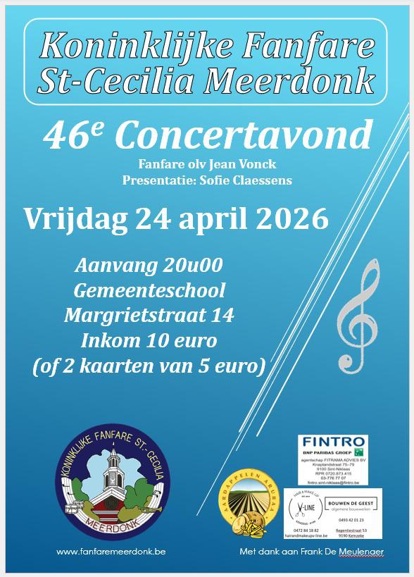Fanfare Meerdonk 2026 
