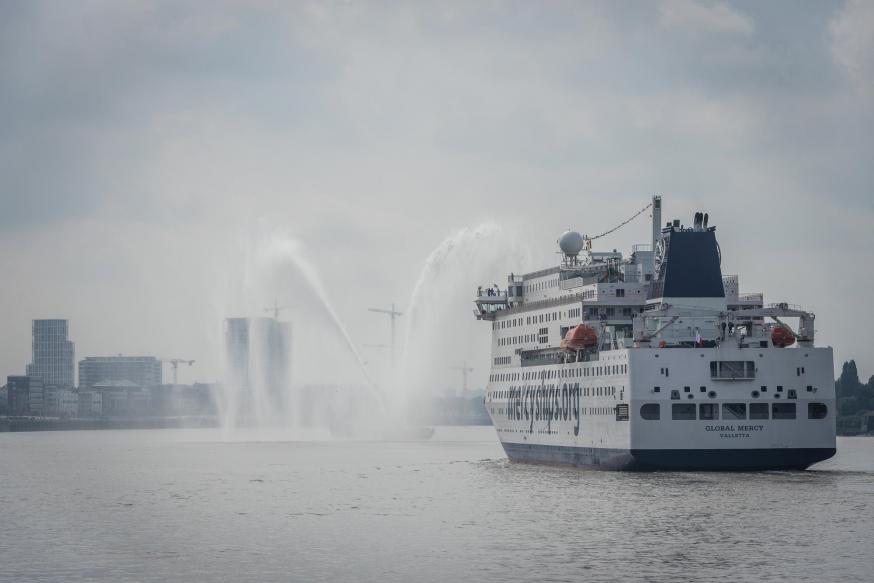 Global Mercy in Antwerpen © Jonathan Remael/Mercy Ships Global Mercy in Antwerpen © Jonathan Remael/Mercy Ships