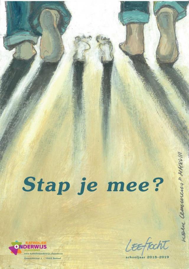 Met een gekke voet in de stoet 