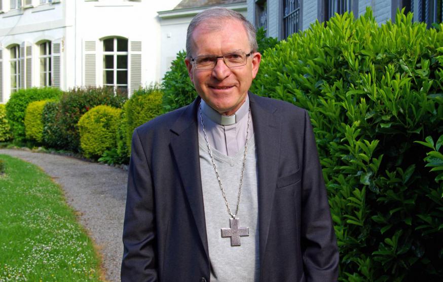 Hulpbisschop Pierre Warin wordt bisschop van Namen als opvolger van mgr. Rémy Vancottem © bisdom Namen