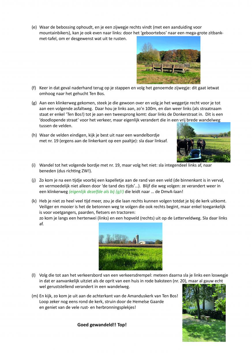 Modest-wandeling 