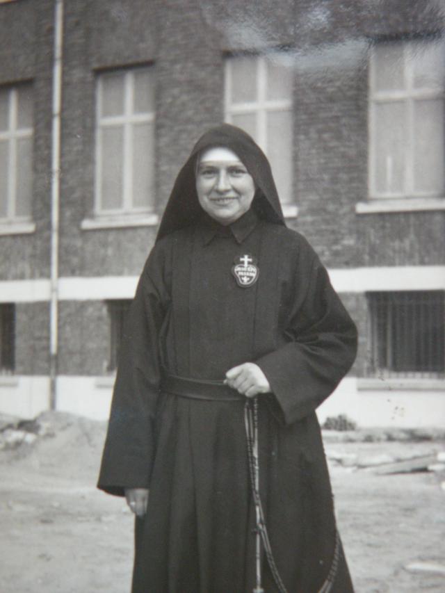 Moeder Martha, stichter van de zusters passionisten in Tienen. © Wikicommons