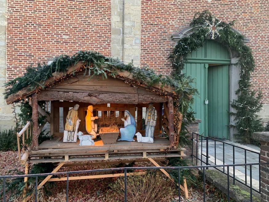 Kerststal Mollem 
