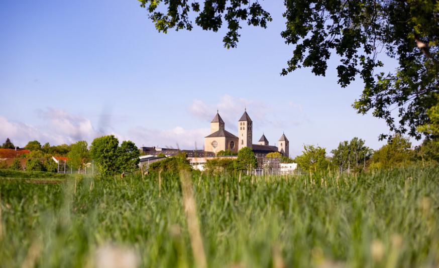 De abdij van Münsterschwarzach © Julia Martin/Abtei Münsterschwarzach De abdij van Münsterschwarzach © Julia Martin/Abtei Münsterschwarzach
