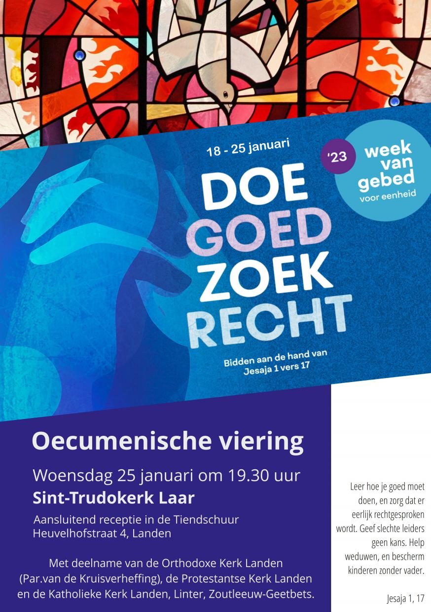 Oecumenische viering 