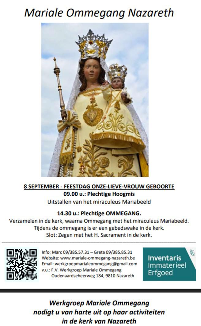 Mariale ommegang Nazareth-vz 