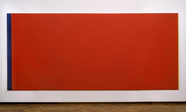 'Who's Afraid of Red, Yellow, and Blue III' van Barnett Newman © Stedelijk Museum