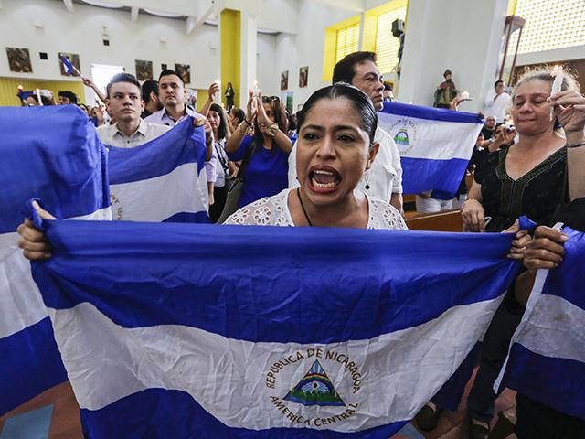 Stil protest in Nicaragua © SIR
