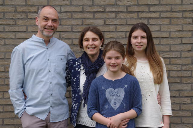 Luc Carré en familie © aartsbisdom Mechelen-Brussel