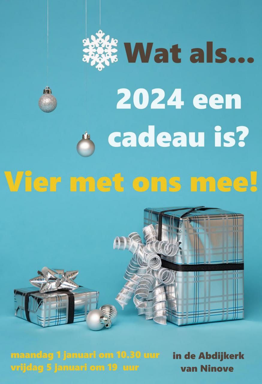 Nieuwjaarsviering 2024 in groot-Ninove © Alexander Vandaele