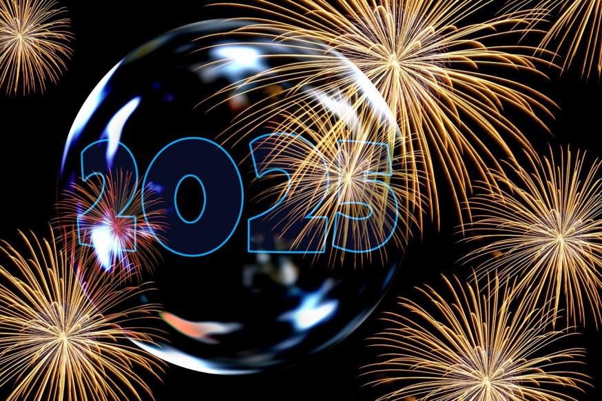 Nieuwjaar 2025 © Pixabay