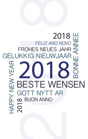 Beste wensen voor 2018! 