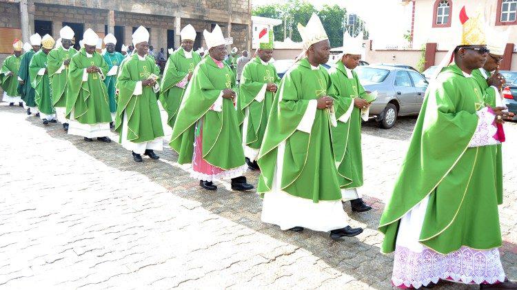 De Nigeriaanse bisschoppen © Vatican Media