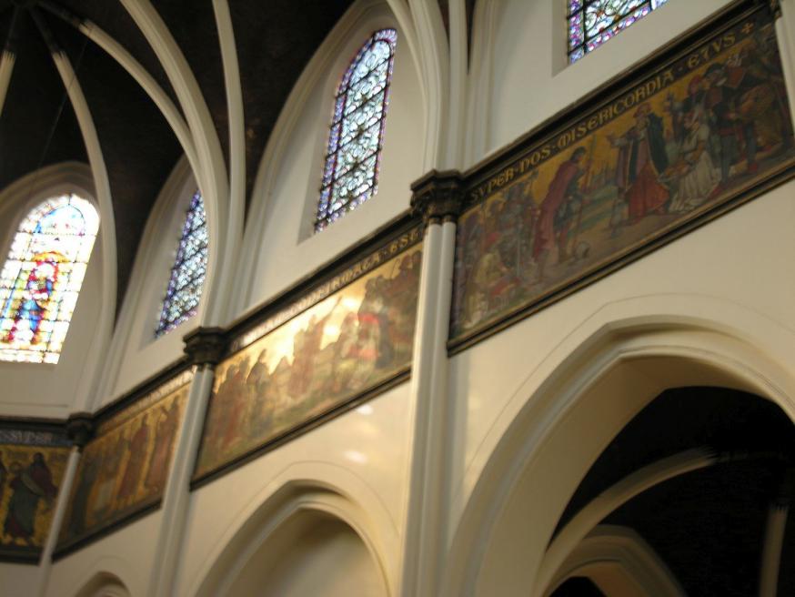 Interieur van de Sint-Norbertuskerk in Antwerpen © Elise Hooft/Onroerend Erfgoed