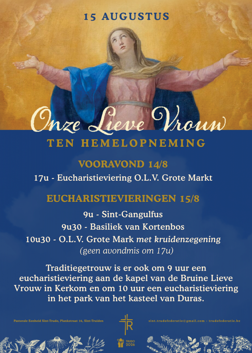 Maria Tenhemelopneming 2026 