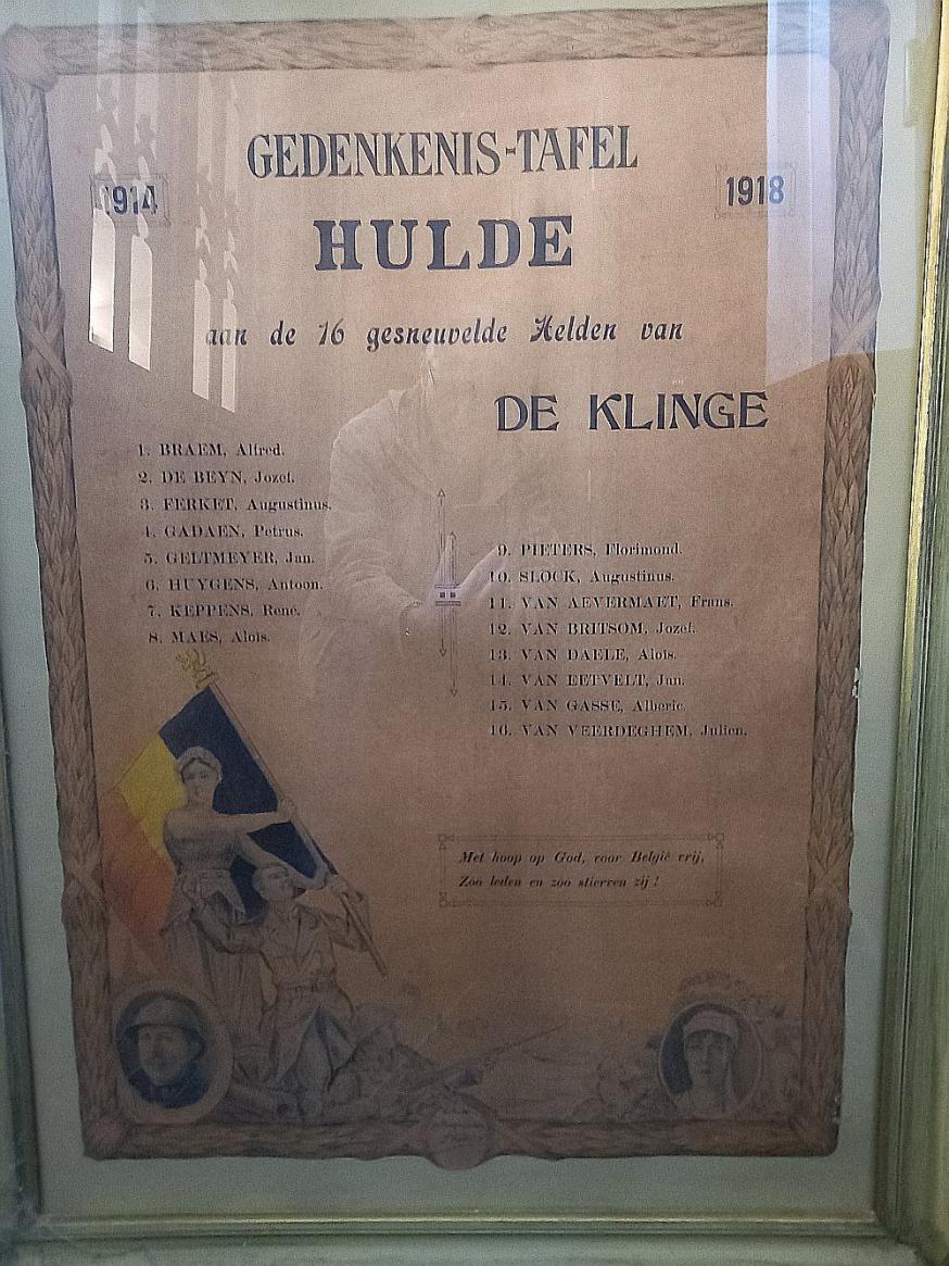 Open monumenten De Klinge 