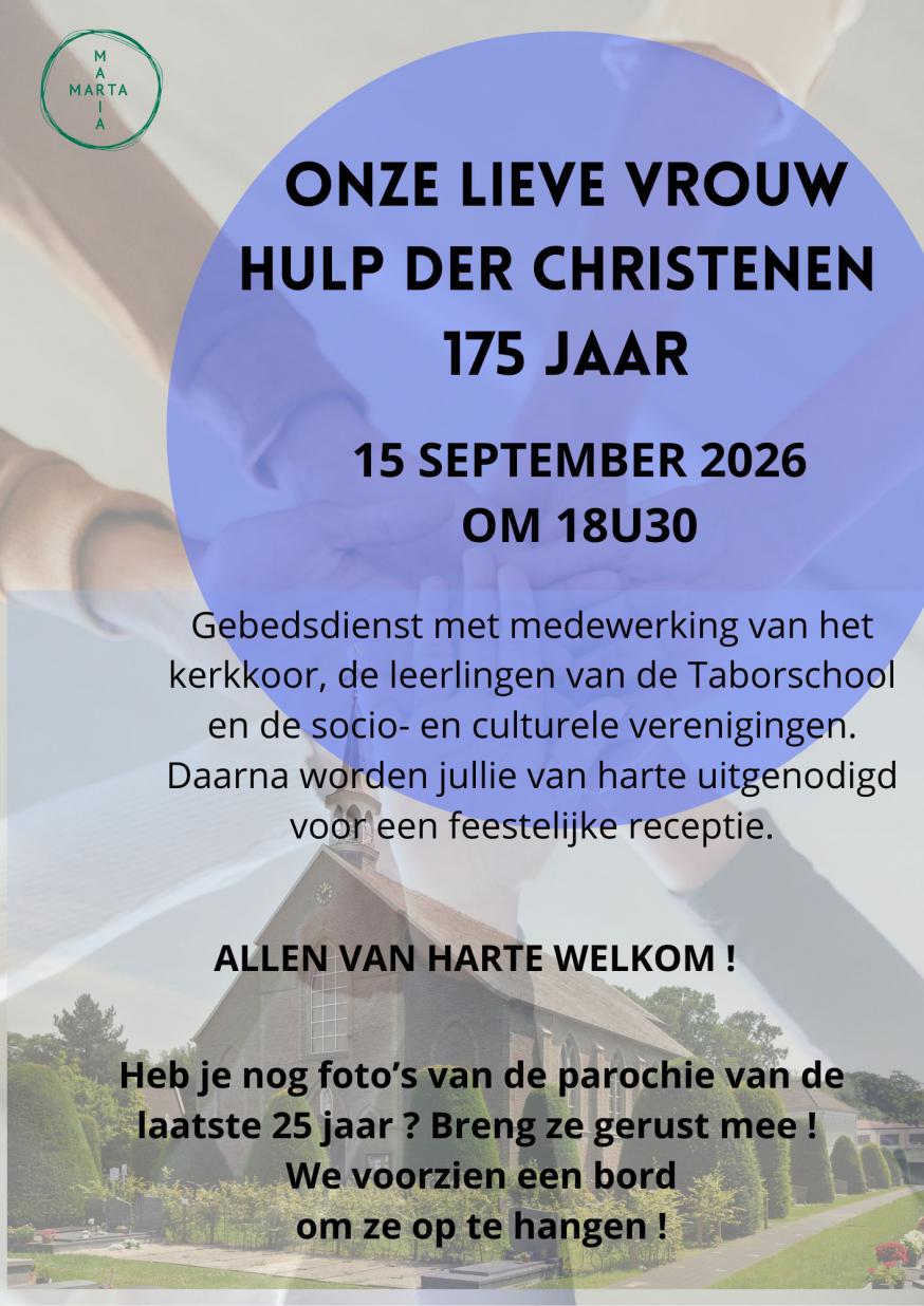 ONZE LIEVE VROUW HULP DER CHRISTENEN 175 JAAR.jpg © Hilde De Zutter