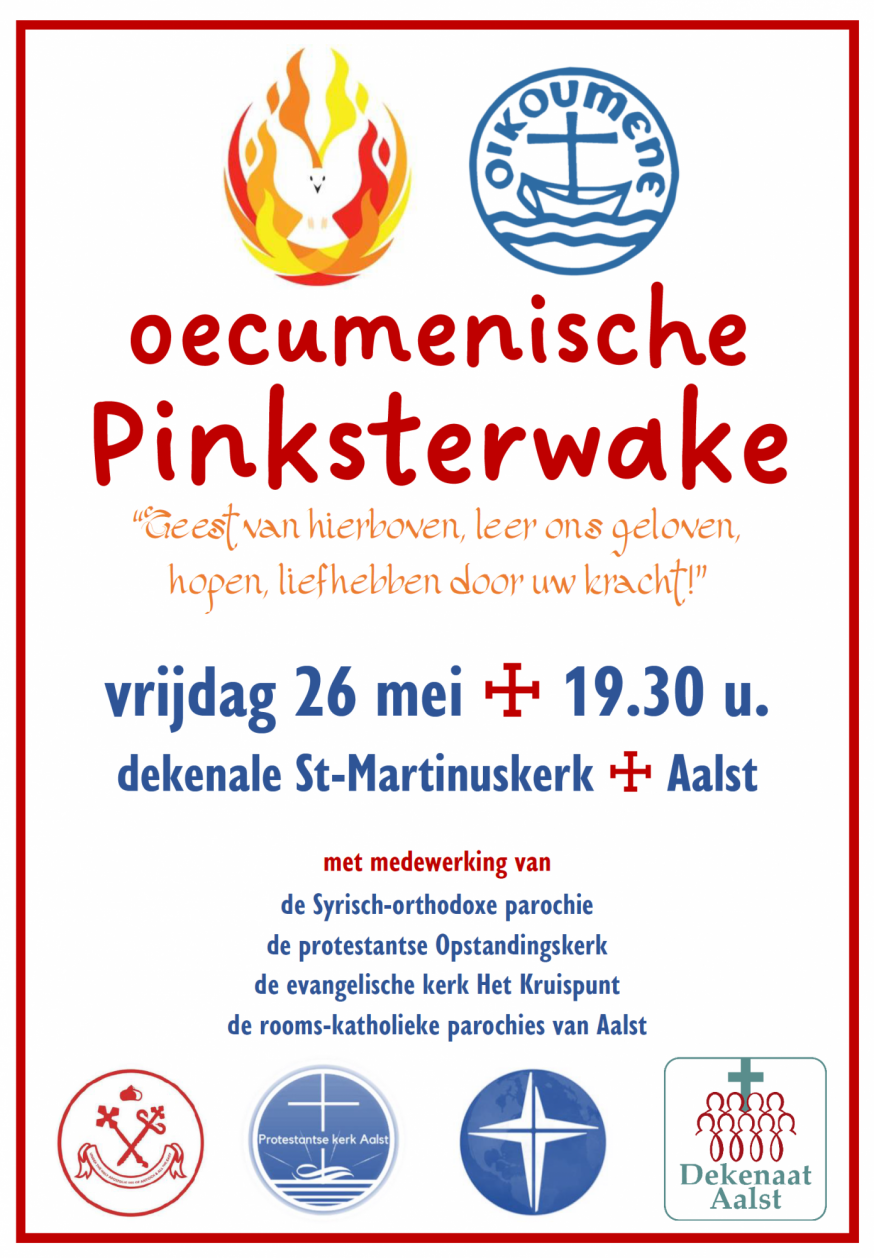 Affiche pinksterwake 