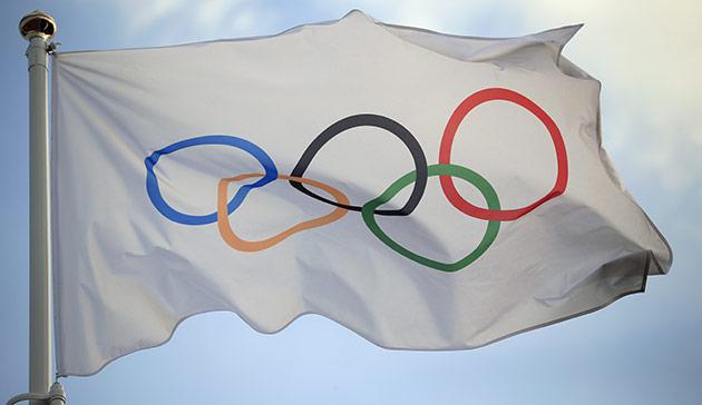 De Olympische vlag © r.r.