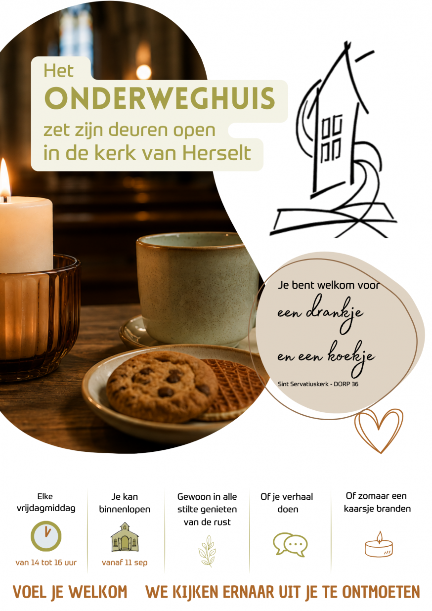 Flyer open kerk Herselt 