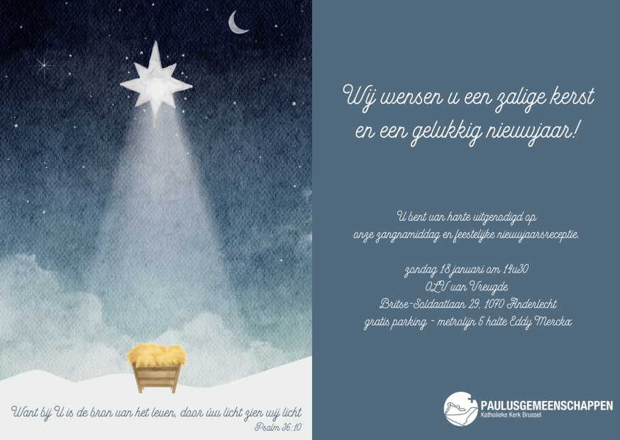 Nieuwjaarsreceptie Paulusgemeenschappen 2 © Mariette Dhondt