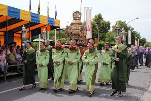 De relikwie van Sint-Paulus werd in 1742, 275 jaar geleden, aan de parochie van Opwijk geschonken  © Sint-Pauluscomité