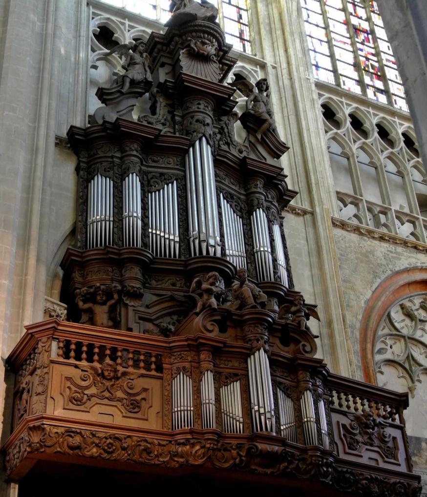 Het orgel van de Onze-Lieve-Vrouw-over-de-Dijlekerk © Kerkfabriek van Onze-Lieve-Vrouw-over-de-Dijle