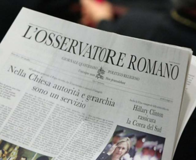L'Osservatore Romano © dpa/Radio Vaticana