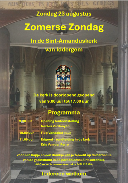 Zomerse Zondag Affiche 