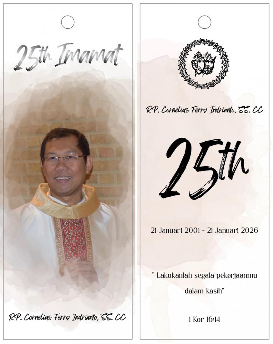 25-jarig jubileum pater Ferry © Ferry Indrianto