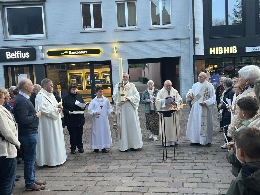 Paaswake: buiten 
