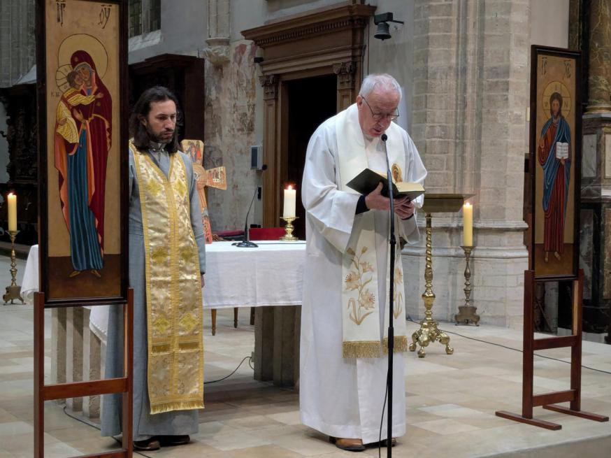 Gebed voor vrede in Oekraïne © Pastorale zone Leuven aan de Dijle