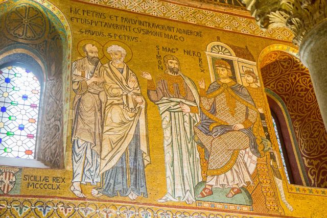 Palatijnse kapel van het Normandische paleis in Palermo, Sicilië. © Andrea Schaffer / CC Flickr Palatijnse kapel van het Normandische paleis in Palermo, Sicilië. © Andrea Schaffer / CC Flickr