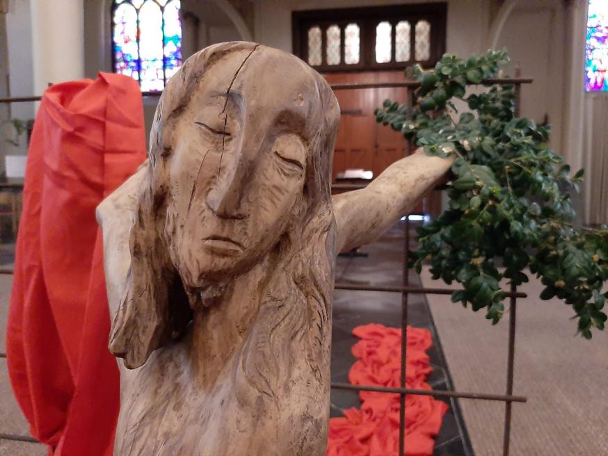 Lijdende Christus © parochie Onze-Lieve-Vrouw (Roeselare)