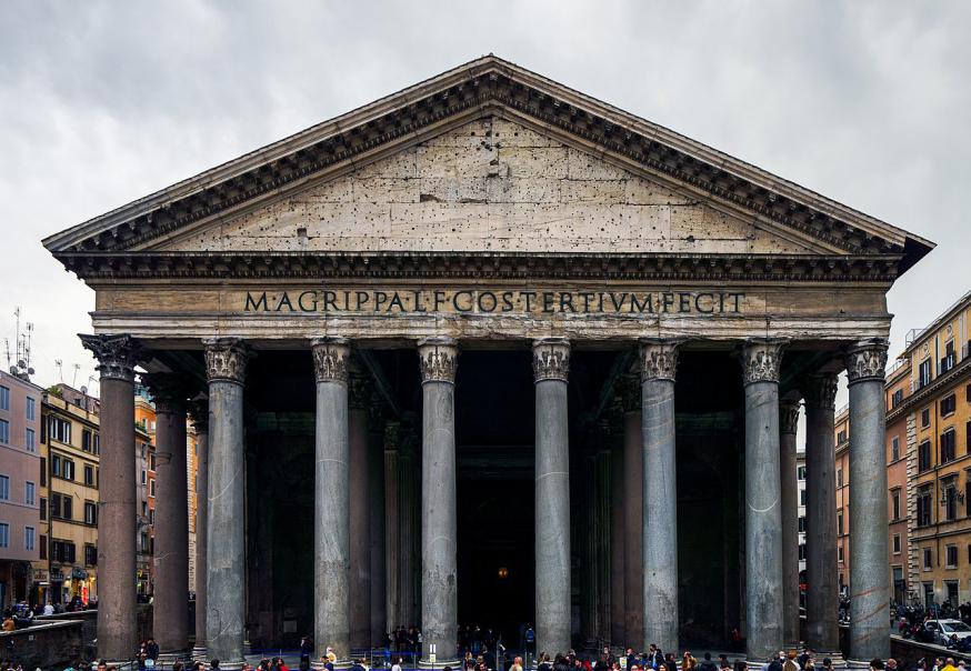 Het Pantheon in Rome © wikipedia